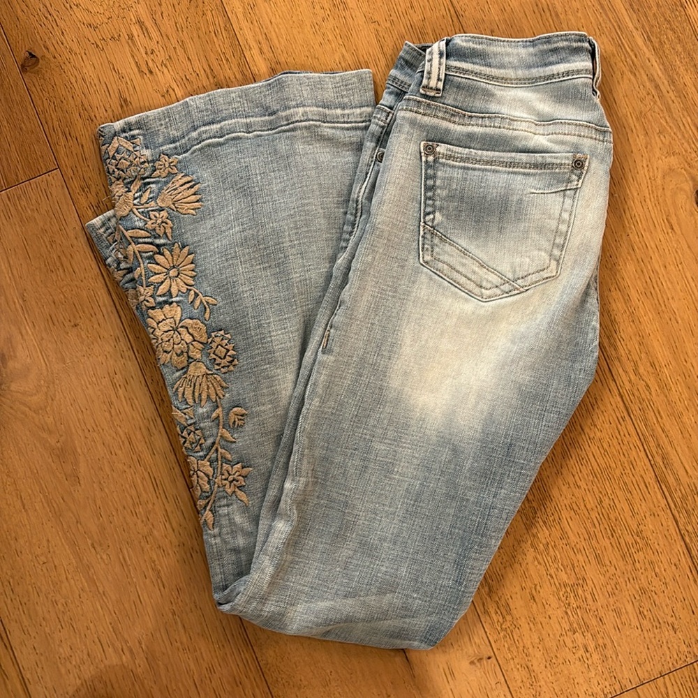 Rock and roll cowgirl denim